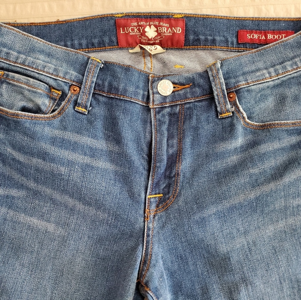 Lucky brand Jean's SOFIA BOOT